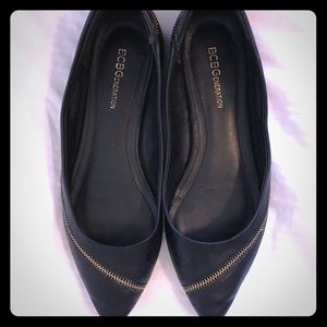 BCBGeneration Black Flats