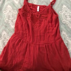 Orange reddish jumpsuits