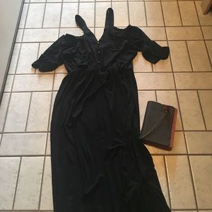 BOOHOO Black Dress SIZE 10