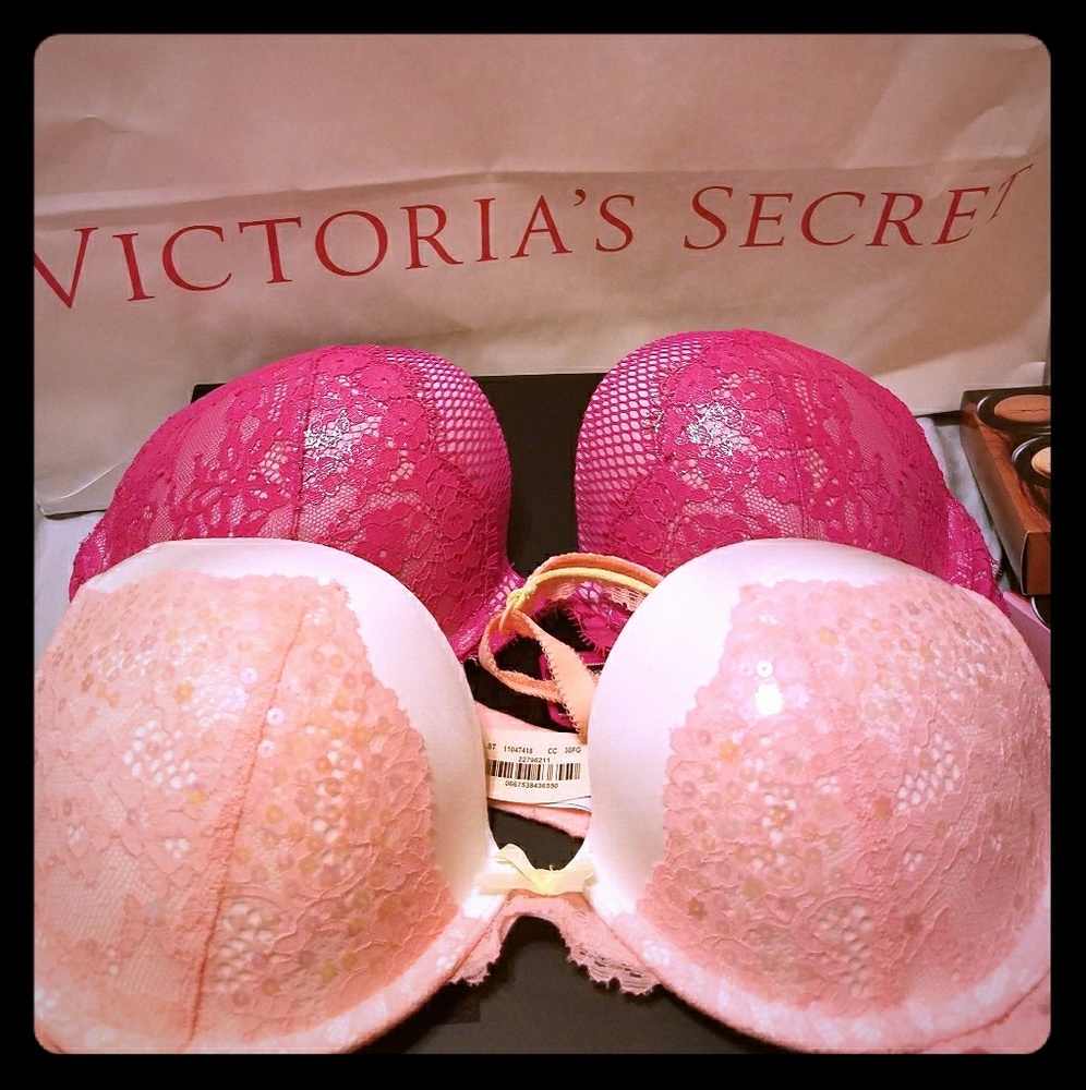SALE!!! NWT VS push up bras