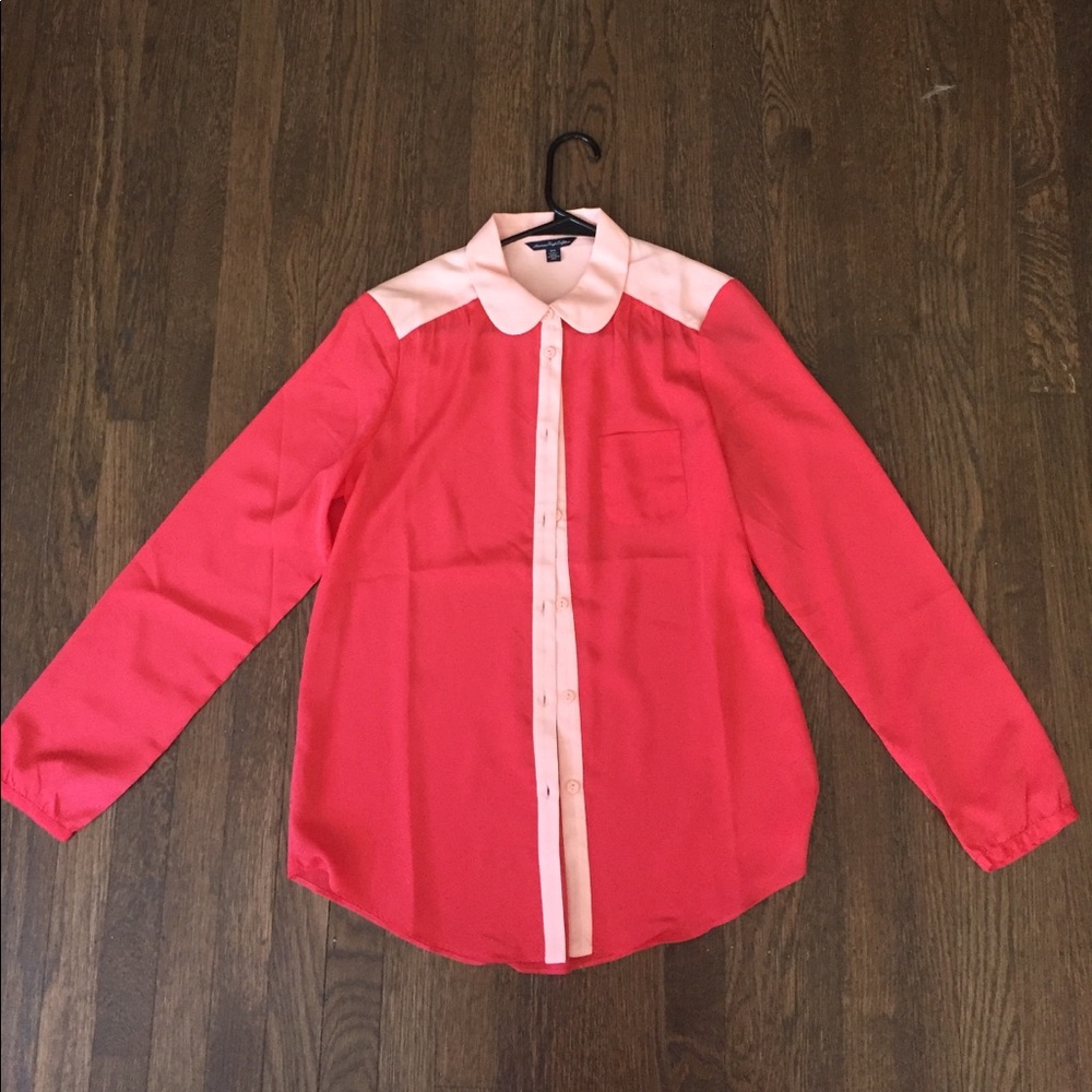 Pink blouse
