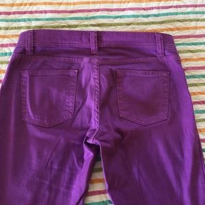 Nine Planet Jeans - Fun purple stretchy jeans Nine Planet Jeans - Fun purple stretchy jeans