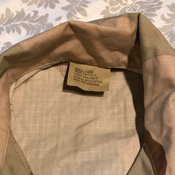 Army Authentic Unisex Desert Camouflage Uniform - Picture 5 of 6