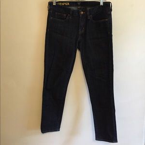J. Crew toothpick jeans size 27
