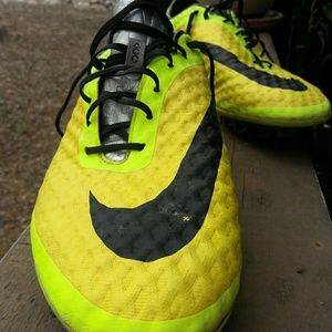 Mens neon Nike Cleats