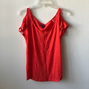 American Eagle cold shoulder tee