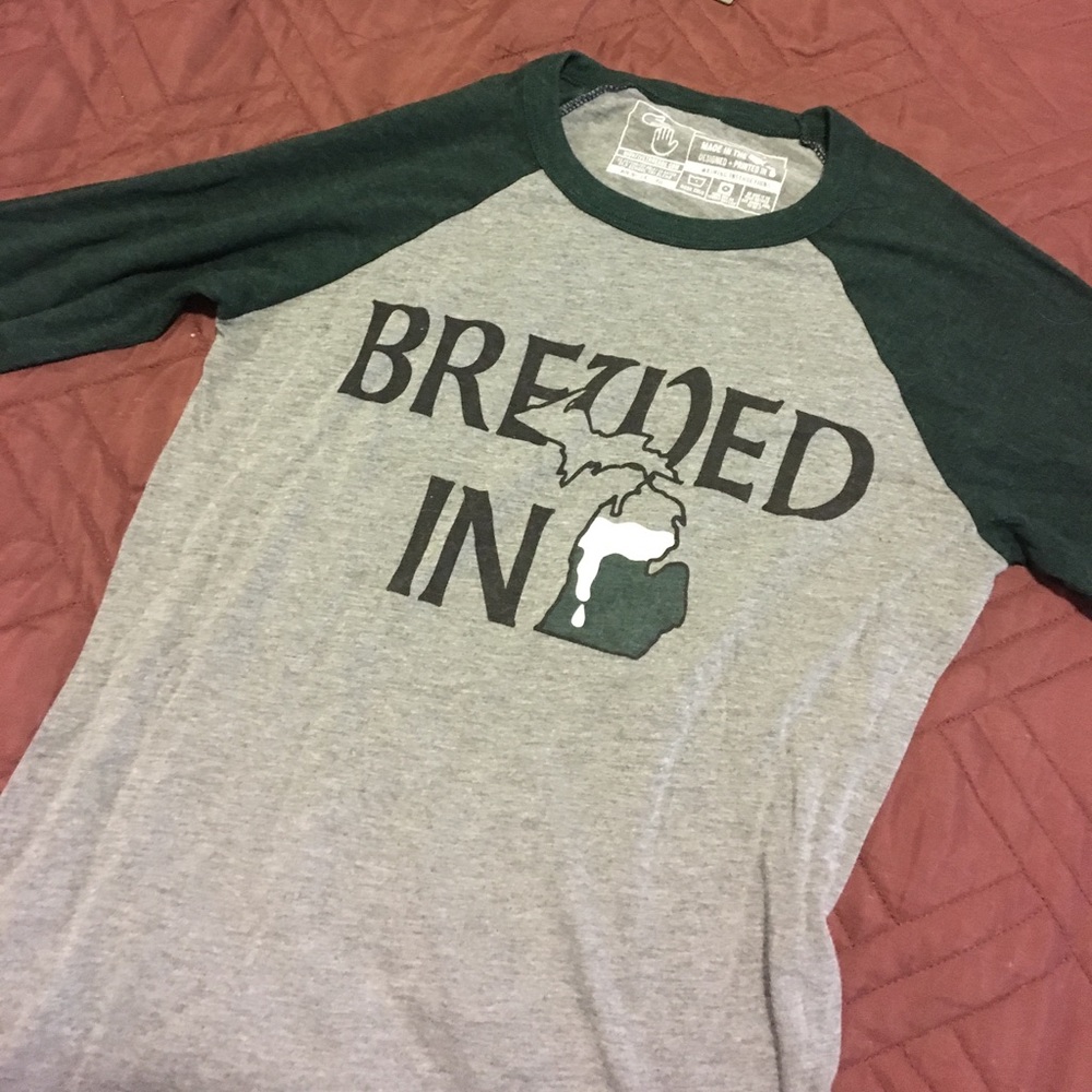 Brewed in Michigan Baseball T