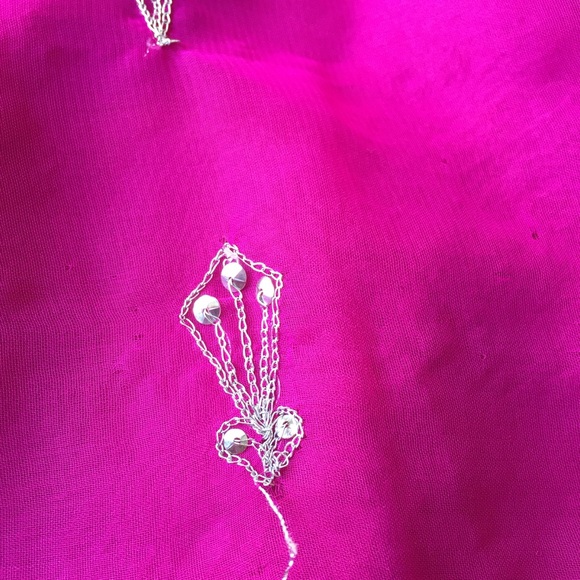 Sequined Tie Wrap Skirt - Picture 5 of 7