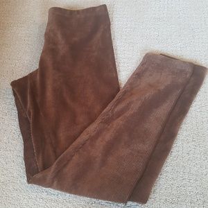 Brown Courdoroy Leggings