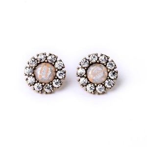 Pretty Celestial Frost Stud Earrings!