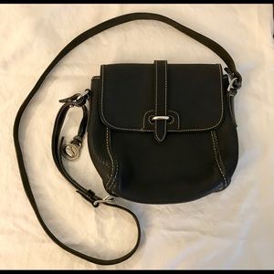 Dooney & Bourke Black Leather Crossbody Bag