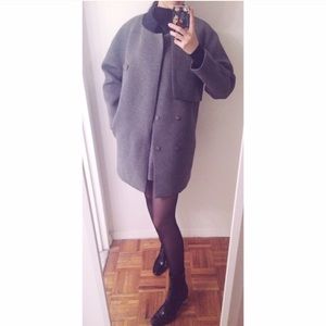 Cocoon Bomber Jacket Coat S