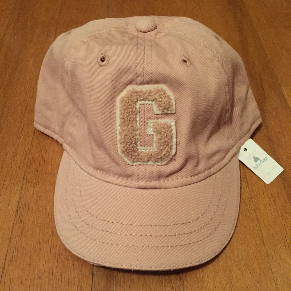 NWT Baby Gap pink baseball cap Size S/M