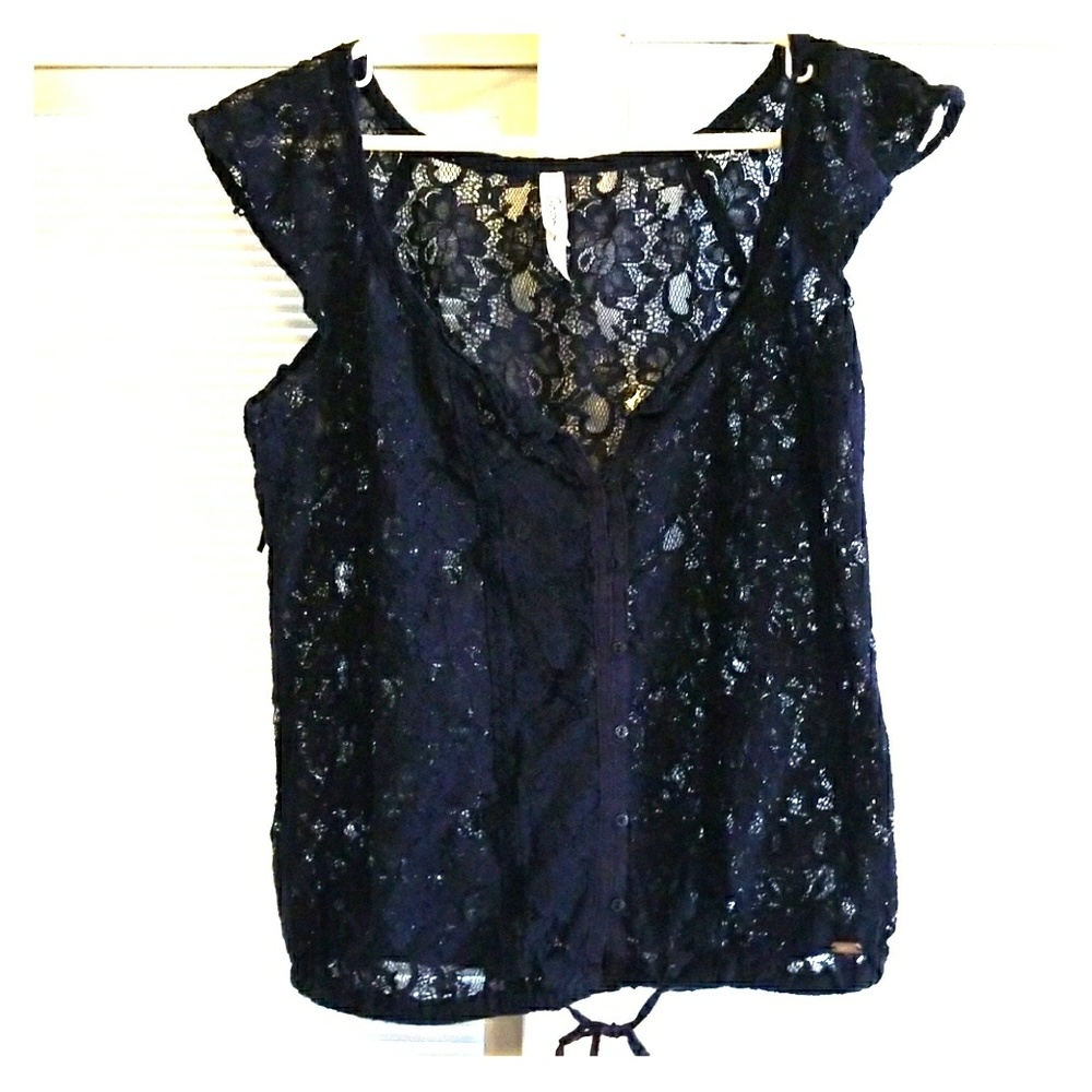 Navy blue shirt