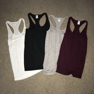 4 PINK tanks