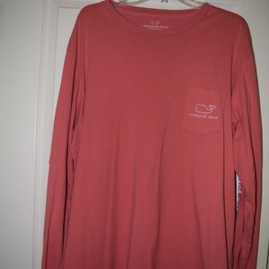 Salmon Vineyard Vines Long Sleeve