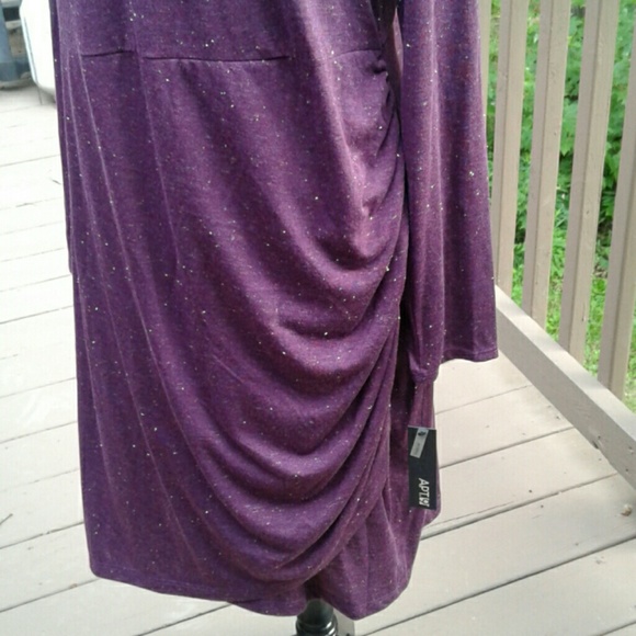 Apt 9 Knit Wrap Dress - Picture 3 of 5