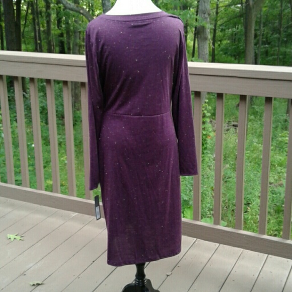 Apt 9 Knit Wrap Dress - Picture 4 of 5