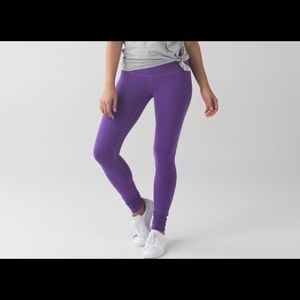 Lululemon Cotton High Waisted Leggings