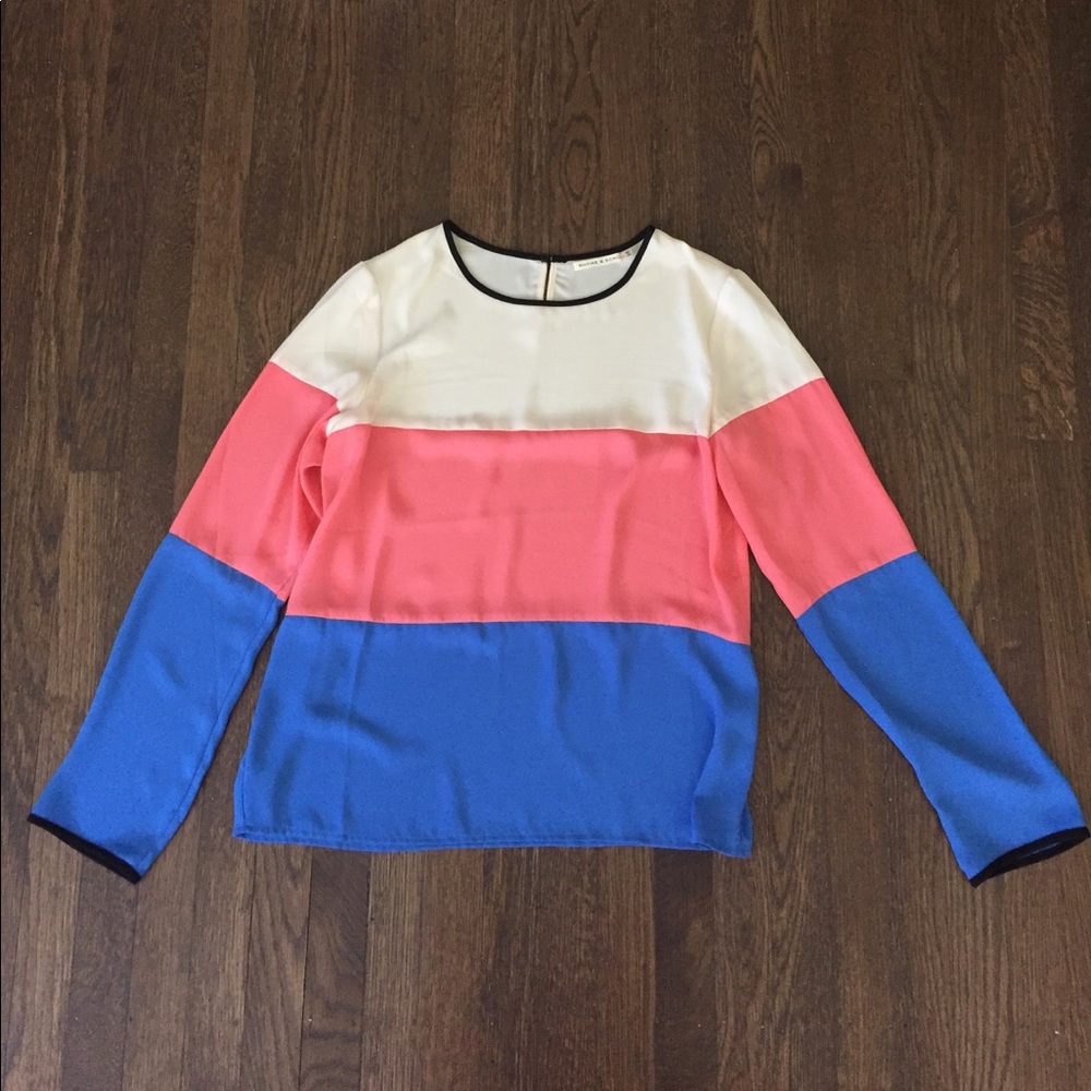 Block color Blouse