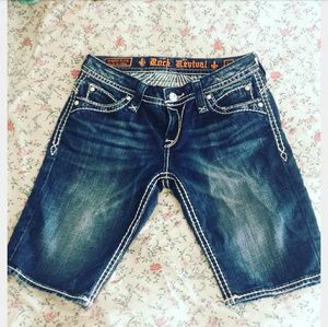 Rock Revival Jean Bermudas