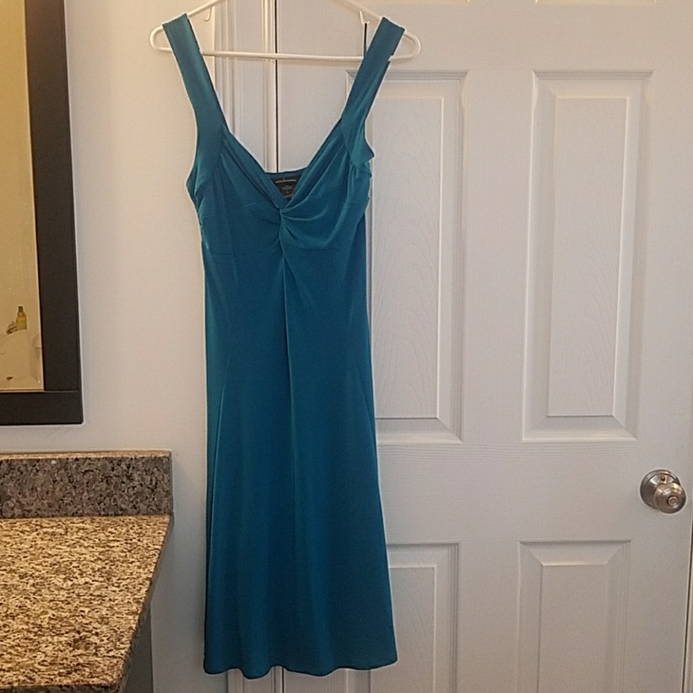 Turquoise dress
