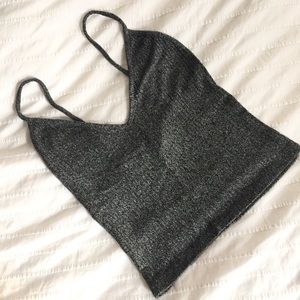 Salt & Pepper Crop Top 🎹