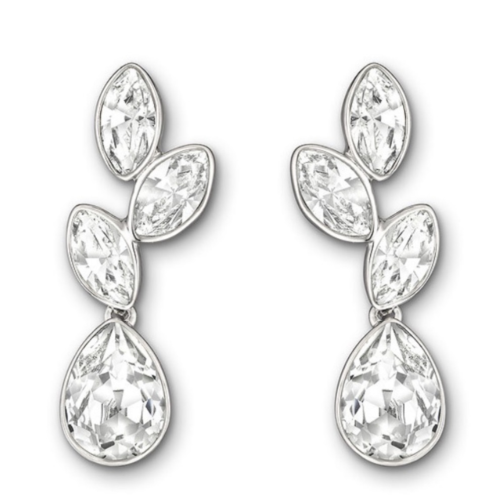 Swarovski Crystal "Tranquility" pierced earrings