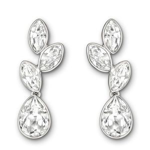 Swarovski Crystal "Tranquility" pierced earrings