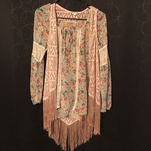 Boho Flowery Blouse