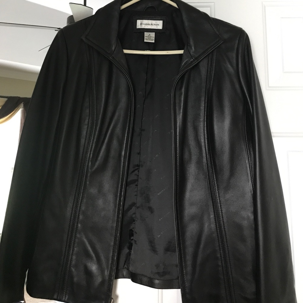 Leather jacket