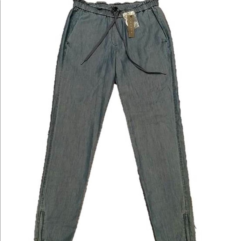 THEORY Rhodri Cadden Pant with Zip Ankle Size L