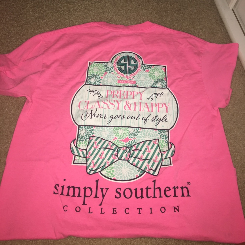 pink simply southern tshirt 💓