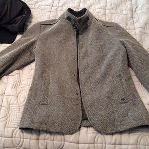 Zara Men's Black/White Coat