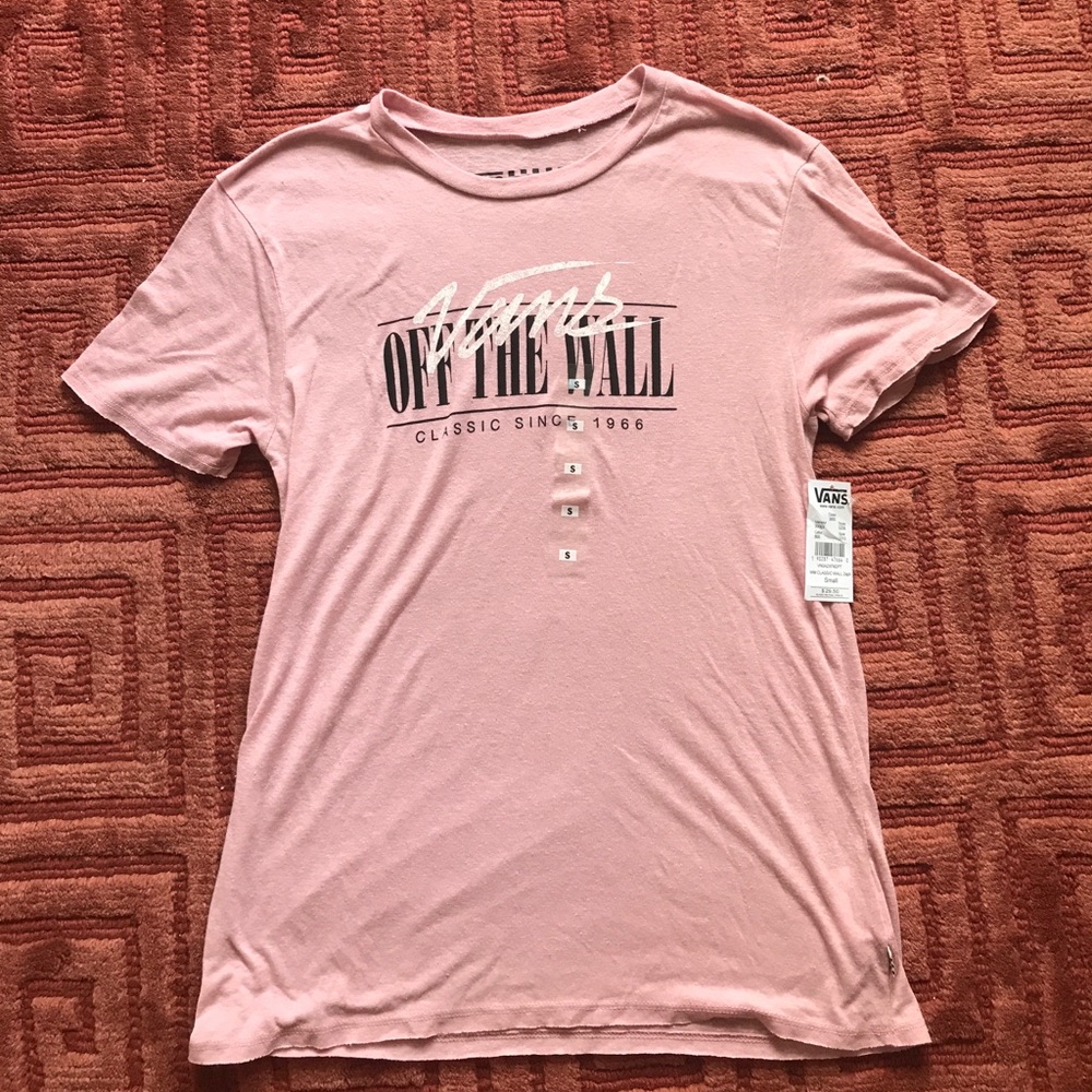 NWT Vans tee. Vintage print.