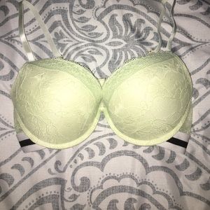 Super Cute Yellow(ish) Push-up Bra
