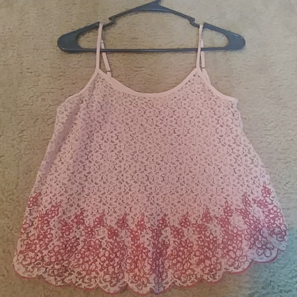 Lace tank