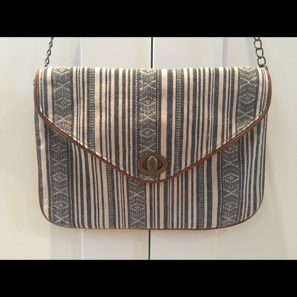 Printed linen bag