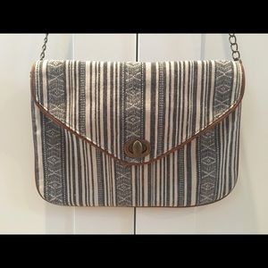 Printed linen bag