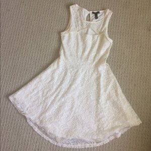 White lace Material Girl dress