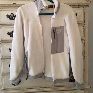 Mountain hard wear fluffy jacket! So soft.