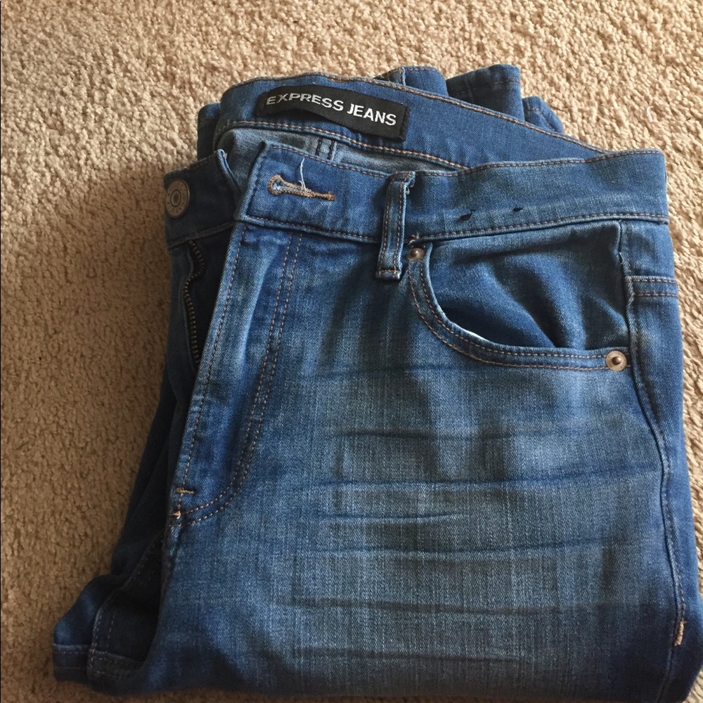 Size 10 Express denim