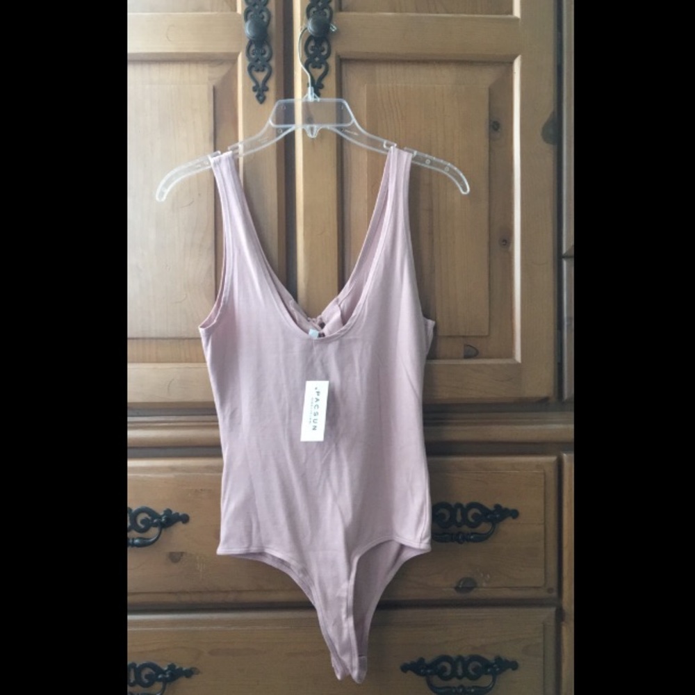 Pacsun pink one piece - Picture 2 of 2