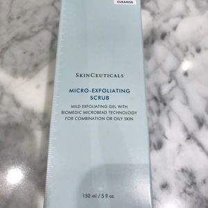 SkinCeuticals micro-exfoliating scrub.