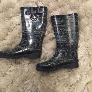 Rare Sakroots Tall Rain Boots