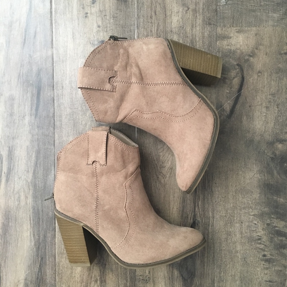 Merona Western Ankle Boots