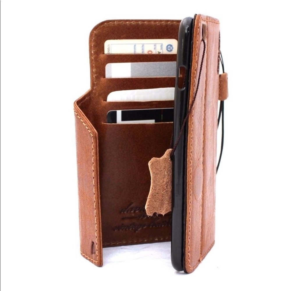 iPhone 6 Plus Leather Wallet Case