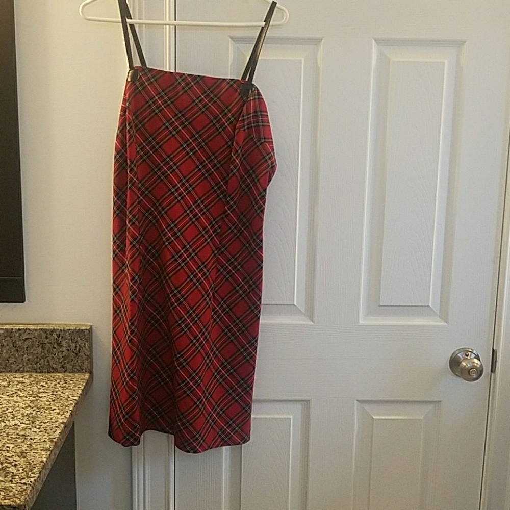 Plaid dress