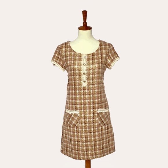 Anthropologie Dresses - Yumi Tweed Dress Anthropologie Dresses - Yumi Tweed Dress