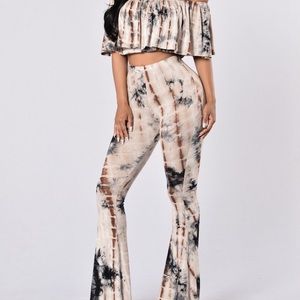 Fitted Boot Cut Pants